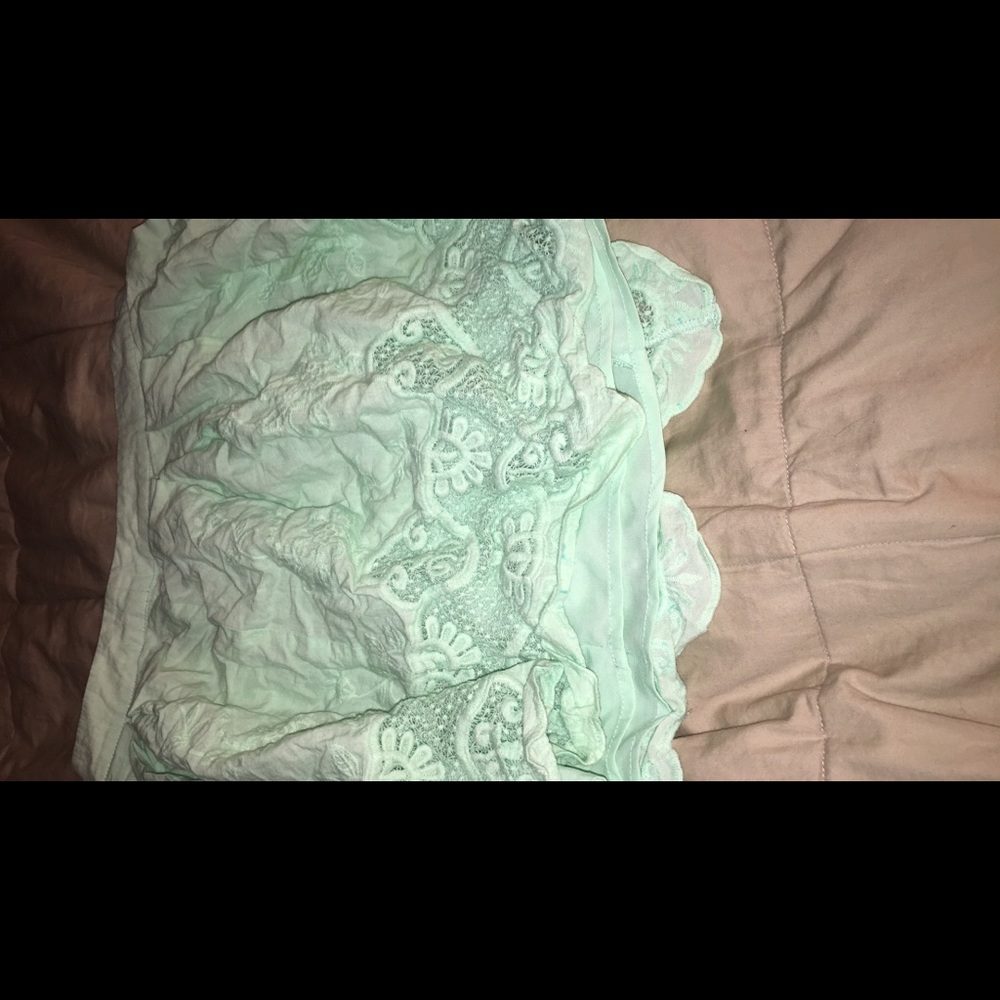 Cute Mint Green Skater Skirt - Picture 5 of 5